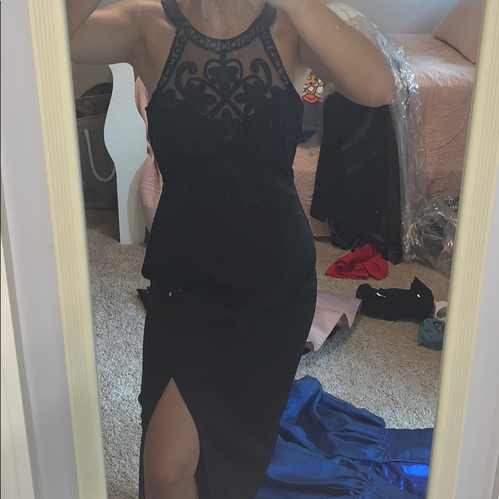 Black prom dress